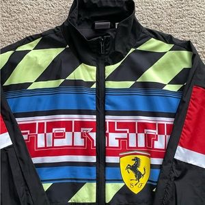 2021 Men’s Puma Scuderia Ferrari Street Woven Track Jacket (L)